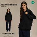 ARTIE Men's Fall/Winter Fleece Polar Fleece 340G Loose Fit Lapel Hoodie