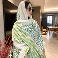 Women's Summer Ethnic Retro Frog Button Sun-Protection Shawl 2026 - As Pictured