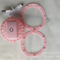 new solar fan cap 180-360° rotation detachable fan accessories usb charging small fan
