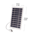 Solar folding bag USB charger camping power mobile phone 40% off 50% off power generation photovoltaic panel 5V10W12W20W