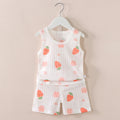 Women's Korean Sleeveless Lightweight Tank Top + Shorts Set 2026 - Teal