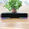 RGB Marquee Mini Sound Blaster Audio Desktop Long Portable Subwoofer High Power Bluetooth Speaker Wireless