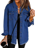 Women's Fall-Winter Hem Shirt + Jacket 2026 | Trendy Jacket - Black