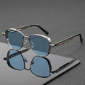 Metal Punk Men Sunglasses Premium Face-Slimming UV-Proof Personality Sunglasses Personality Breeze Trendy Sunshade Glasses