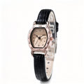 Retro Wine Barrel Type Ladies Watch Niche Light Luxury Premium Belt Quartz Watch Student Versatile Factory Wholesale