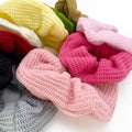 12 Piece One Set Fall/Winter New Candy Fruit Color Yarn Knit Soft Large Cord Hair Tie Solid Sweet Head Jewelry Hair Tie
