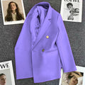 Women's Fall Korean Elegant Blazer 2026 - White