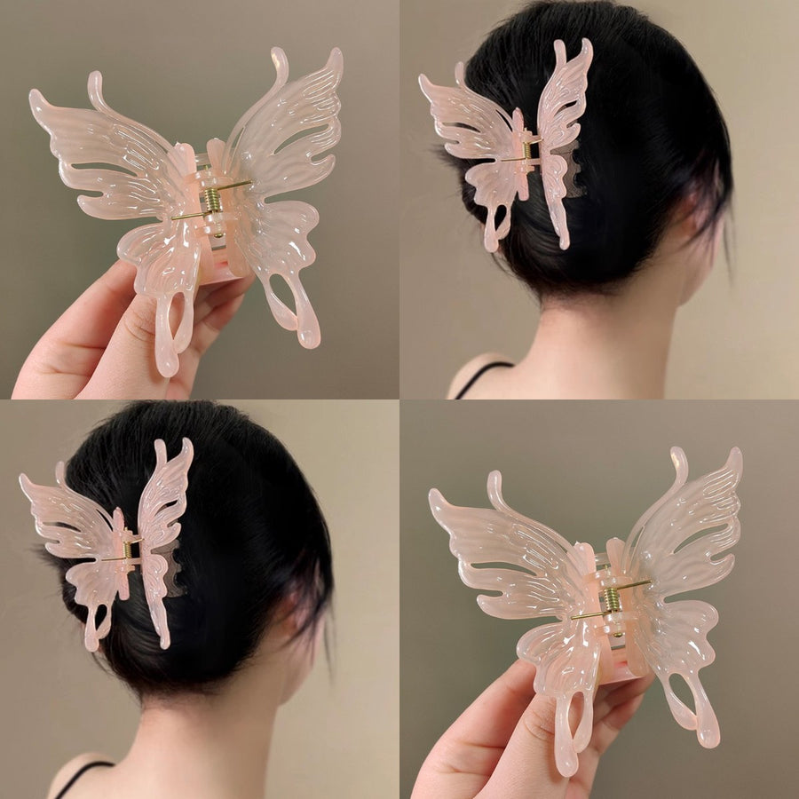 Colorful Butterfly Hair Claw Clip - view 7