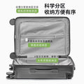 【严选工厂】行李箱新款20寸登机机箱宽拉杆密码箱万向轮水杯架