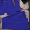 Women's Fall Korean Retro Fitted Jacket + Pants + Top Set 2026 - Emerald