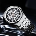 Item Time Watch Men Mechanical Overseas Mens Watch Formal Steel Band Watch Men Niche Premium Waterproof Watch