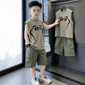Boys' Sleeveless Top & Shorts 2-Piece Set