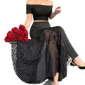 Fashion Sexy Lace High Waist Patchwork Skirt