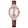 Swiss Brand Waterproof Ladies Watch Small Square Watch Quartz Watch TikTok Live Bestseller AliExpress Drop Ship