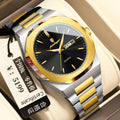 Swiss Brand Luxury New Mens Watch Waterproof Glow Quartz Watch Live Export Bestseller Drop Ship