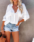 Women's Summer Fashion Cardigan + Shirt 2026 | Layered Cardigan - White