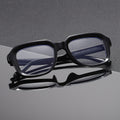 Tortoise Shell Anti-Blue Plano Glasses Frame New Western Stud Square Wear Jewelry Glasses Women Bare Face Versatile Frame