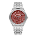 PINTIME / Item Time Cross-Border Hit Mens Watch Fashionable Formal 3D Relief Leaves Waterproof Quartz Watch