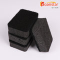 seaweed sponge scouring pad black kitchen cleaning dishwashing pot sponge block square dishwashing c
