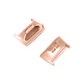 Fits fitbit charge3 / 4 Band Connector Unisex Stainless Metal Swap Head Grain