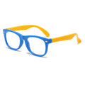 New Fashionable Kids Blue-Light Glasses Silicone Temple Baby Computer Goggles Glasses Unisex Kids Universal Plano