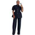 Office Bubble Sleeve 2-Piece Set