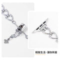 Fits Apple watch Band Heart-Shaped Metal Fashionable Women Apple Band