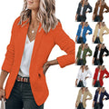 Women's Fall Elegant Long Sleeve Jacket 2026 | Trendy Jacket - White