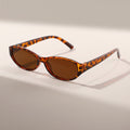 Oval Round Women Hot Girl y2k Trendy New Import Sunglasses Face-Slimming Driving Vacation Sunglasses