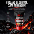 跨境KORMESIC男士火山泥净澈洁面乳facial cleanser面部护肤品
