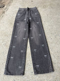 Summer Retro Slimming High Waist Drapey Loose Wide Leg Pants