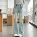 Girls' Stretch Flared Pants - Fall Style