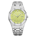 PINTIME / Item Time TikTok Watch Live Bestseller Eight Edge Shape With Screw Silk Wear Jewelry Ring Waterproof Quartz Watch Men