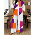 Women's Ethnic Long Sleeve Lace Trim Set 2026 | 2 Piece Outfit Set - White