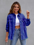 Women's Long Sleeve Mid-Length Long Jacket 2026 | Trendy Jacket - Orange