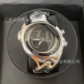 Y2K Year Retro Y2K Unique-Shaped Twisted Numbers Pair Display Watch Men Niche ins Streetwear Waterproof Quartz Watch