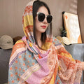 Women's Summer Ethnic Retro Frog Button Sun-Protection Shawl 2026 - As Pictured