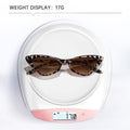Overseas Triangle Cat-Eye Women ins Influencer Western Street Snap Glasses Trendy Retro Small-Frame Fashionable Sunglasses