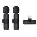 Wireless lavalier microphone K1K9 live broadcast noise reduction video shooting mini microphone outdoor popular model universal