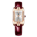 Swiss Brand New Ladies Watch Waterproof Ultra Thin Leather Band Quartz Watch Live Export Bestseller Drop Ship