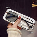 Pair Bridge Prescription Glasses Retro Overseas Anti-Blue Plano Frame Finish Item Cool Photochromic No Rx Glasses Prescription Sunglasses