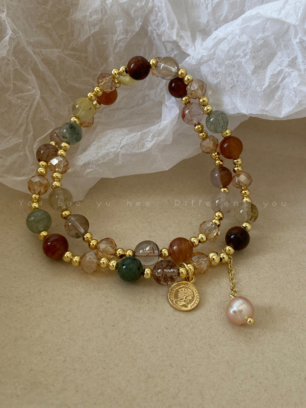 Zircon Pearl Delicate Bracelet - view 7