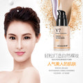 韩婵V7懒人素颜霜水嫩隔离霜 气垫霜保湿护肤遮瑕粉底液 bb霜批发