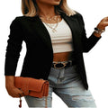 Women's Fall Casual Long Sleeve Blazer + Jacket 2026 | Trendy Jacket - White