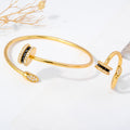 Overseas Dubai 18K Gold Bride Knot Wedding Ring Bangle India Women Banquet Jewelry Set Wholesale Earrings