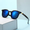 New Retro Wood Grain Leg Small-Frame Women Sunglasses Style Premium UV-Proof Small Face Slender Sunglasses Men Trendy