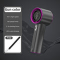 S001 Handheld Fan - 100-Speed USB Rechargeable, Digital Display