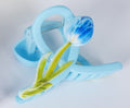 The most popular summer grabber clip 2026 new shark clip multi-color electroplated gold edge fashion simple high-end streamer