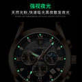 Cypress Reach Eggplant New Waterproof Glow Mens Watch Student Korean Fashionable Trendy Date Style Influencer Cross-Border Hit