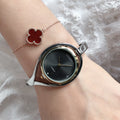 2024 New Cross-Border New Hot Sale Women Bangle Quartz Watch Rose Gold Simple Fashionable Watch